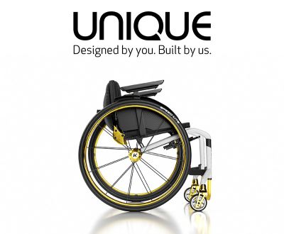 Opcja indywidualizacji wózka UNIQUE